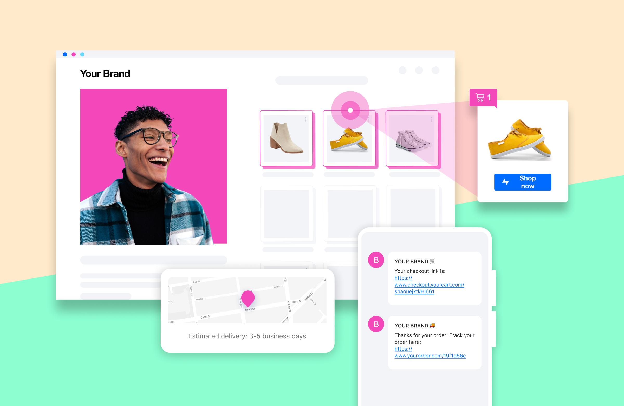 ecommerce landing page